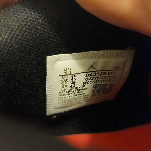 Men Air Jordan 36 Size 11 - Picture 6 of 6